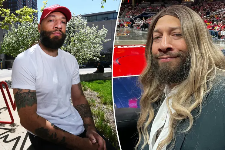 Royce White turns up courtside in a blonde wig as WNBA stunt campaign rolls into Indianapolis